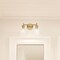 Designers Fountain Summer Jazz 16 in. 2-Light Brushed Gold Vanity Light with Clear Glass Shades for Bathrooms D310M-2B-BG - alternate 2